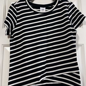 Cabi striped crop top